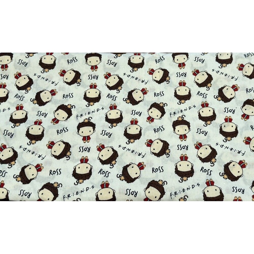 42.5" x 67" - Friends Ross Pop Cotton Fabric